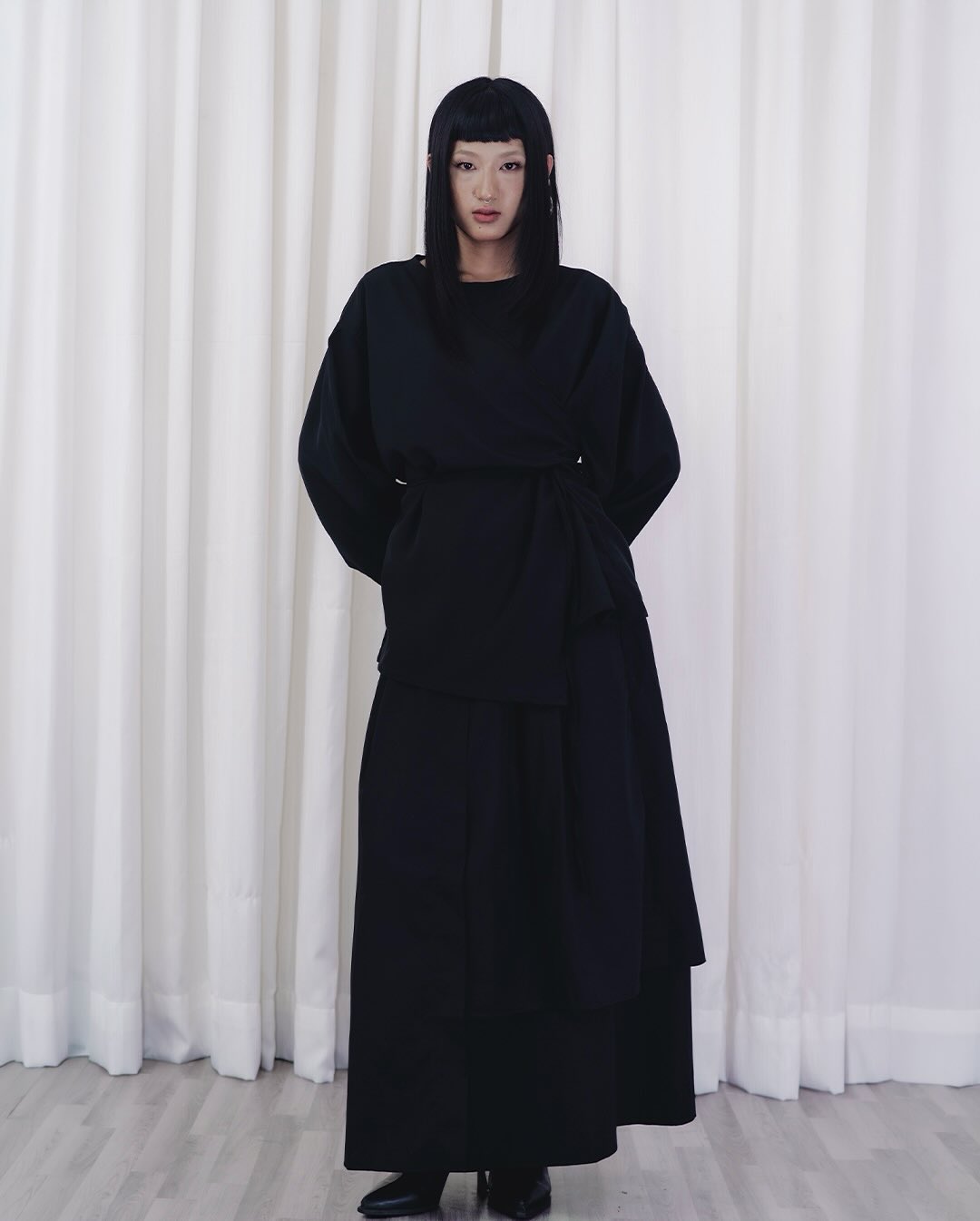 Asymmetrical Wrap Shirt