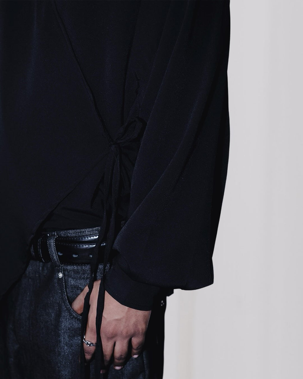 Asymmetrical Wrap Shirt